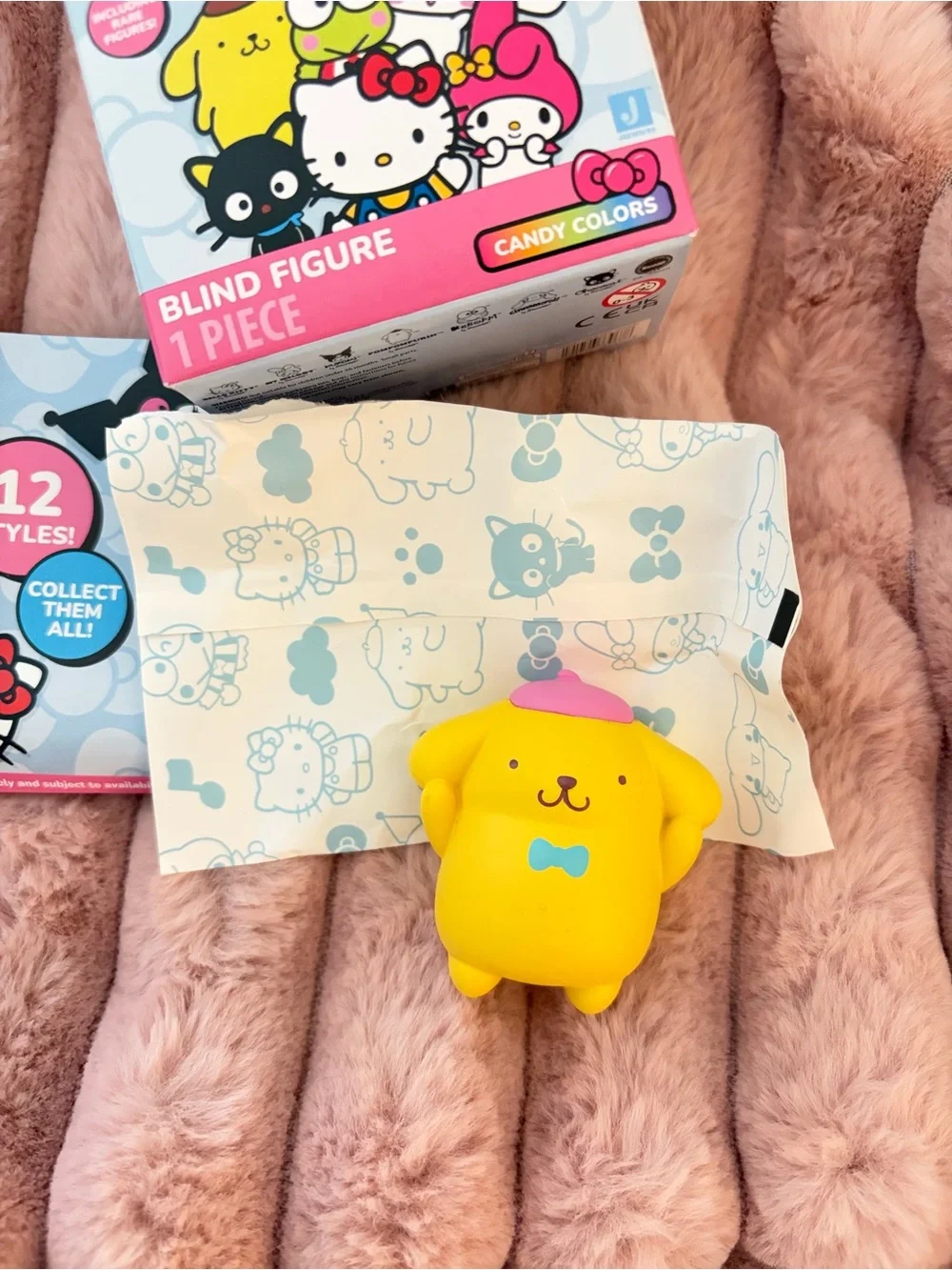 Hello Kitty Blind Figure- Pompompurin- Collectible